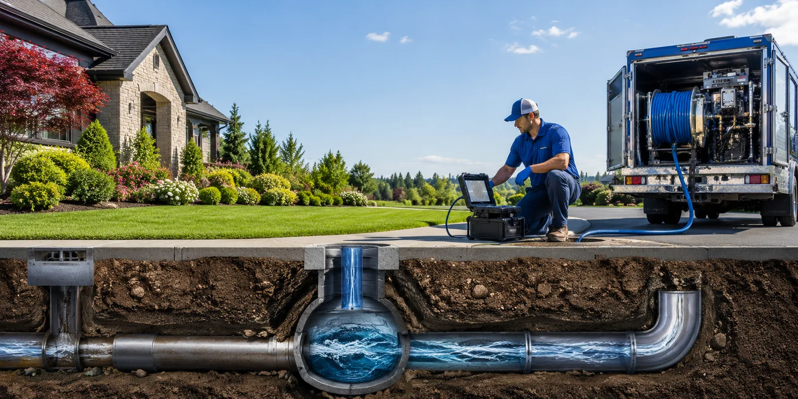 Drainage restoration information for New Straitsville, OH